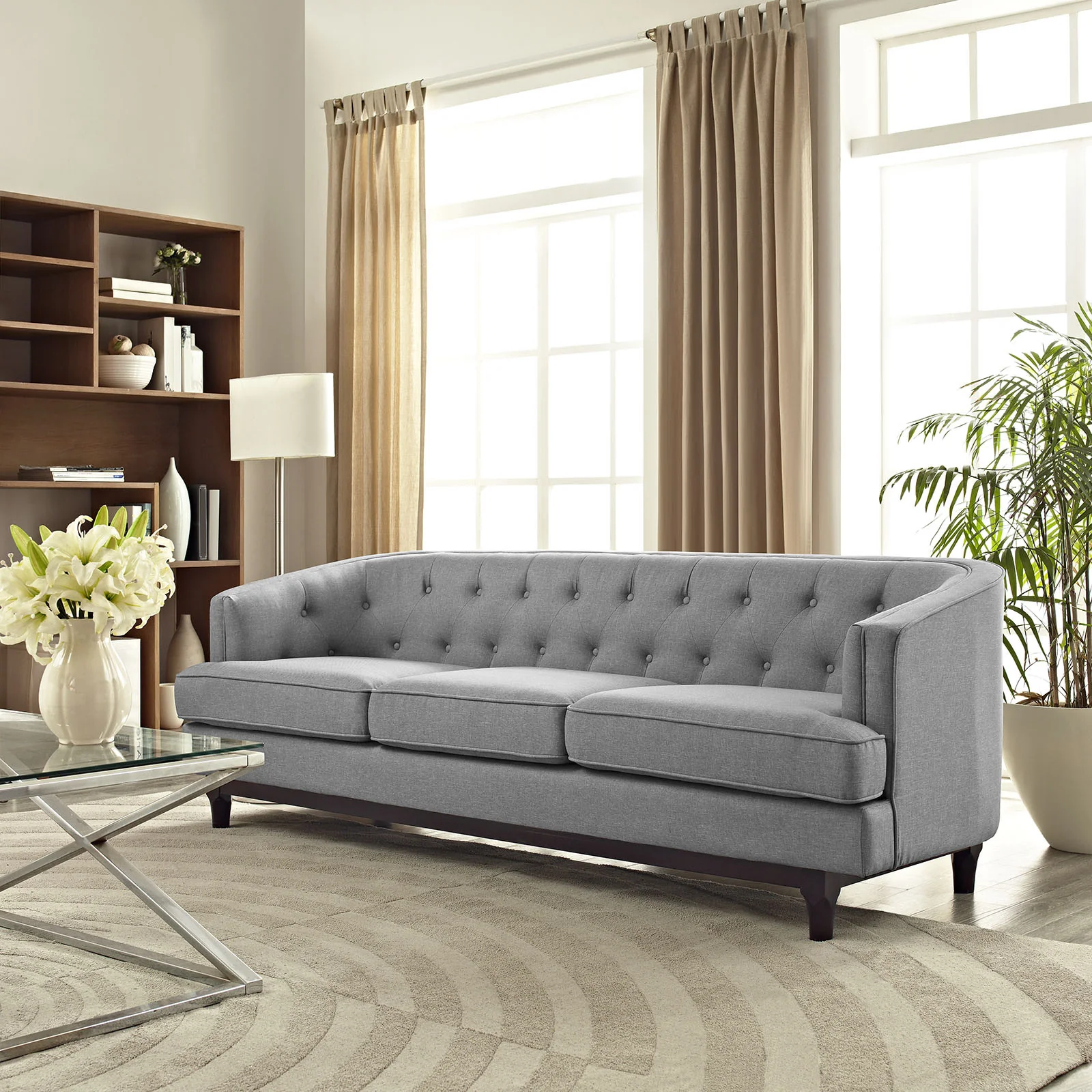 Coastline Sofa Light Gray - Image 4