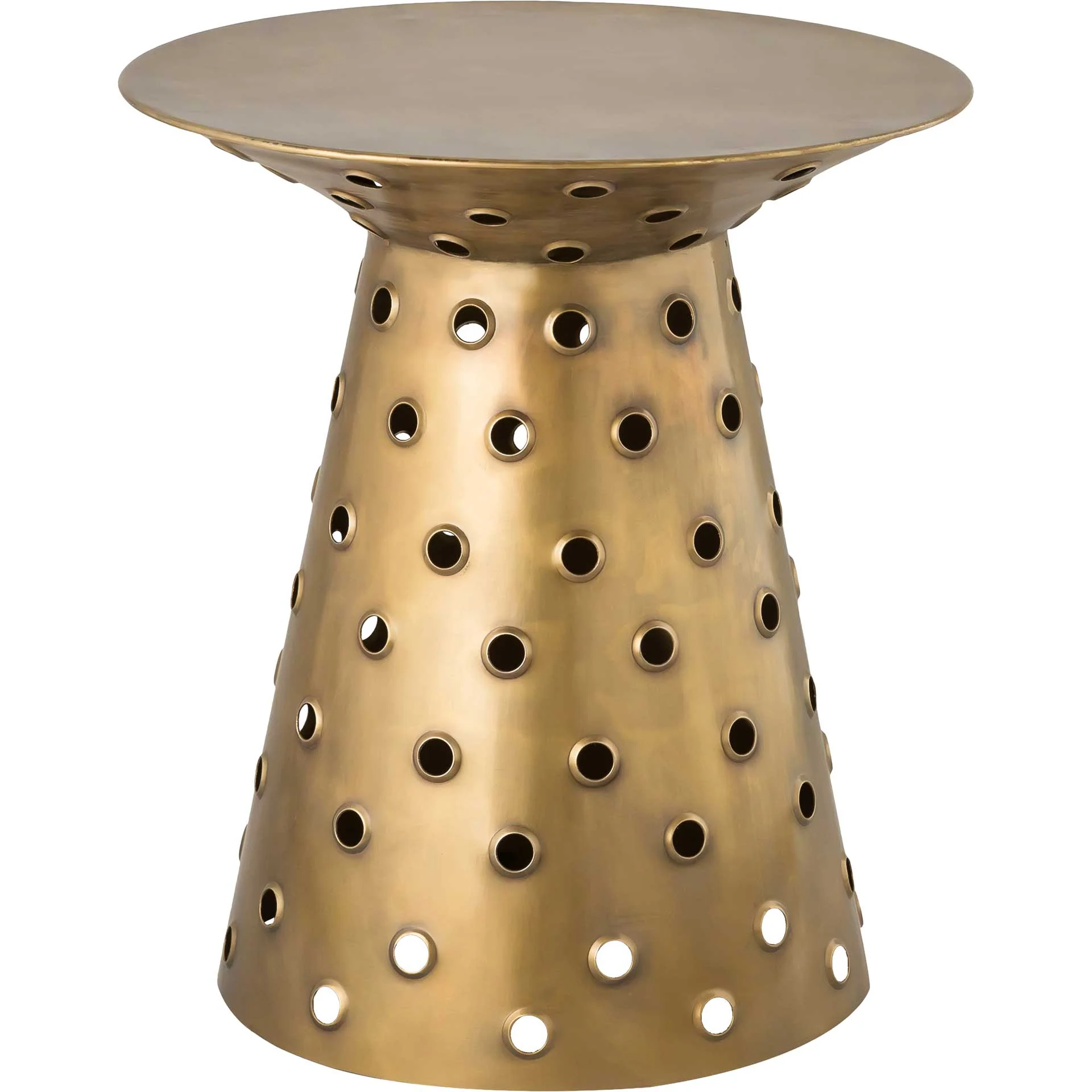 Coco Side Table Antique Brass - Image 3