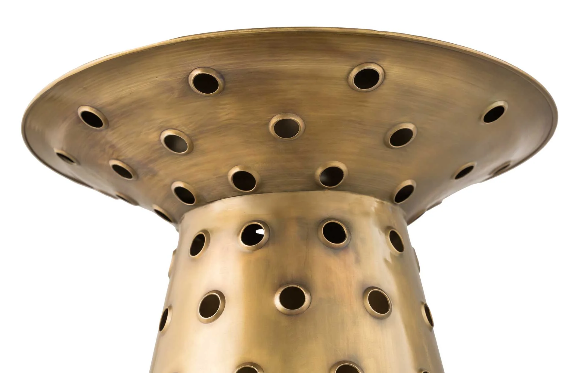 Coco Side Table Antique Brass - Image 4