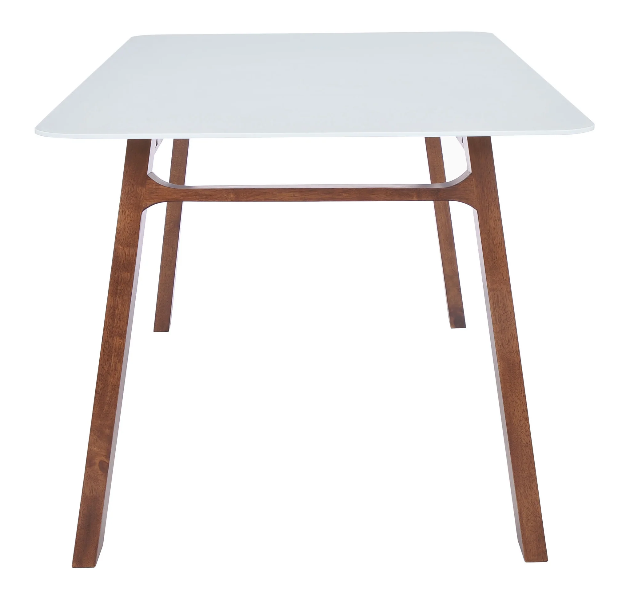 Cocoa Dining Table Walnut & White - Image 3
