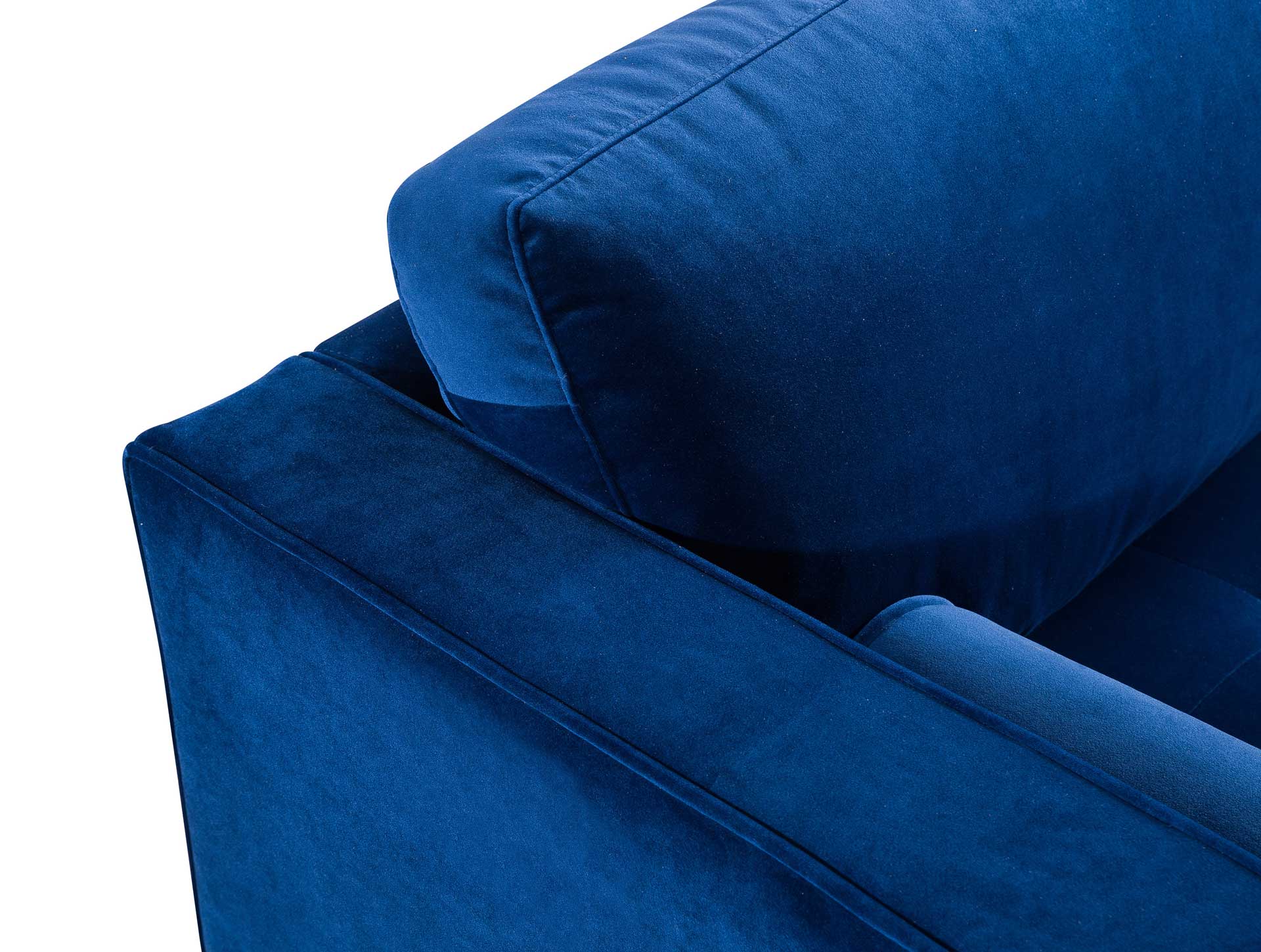 Cody Velvet Sectional Navy - Image 11