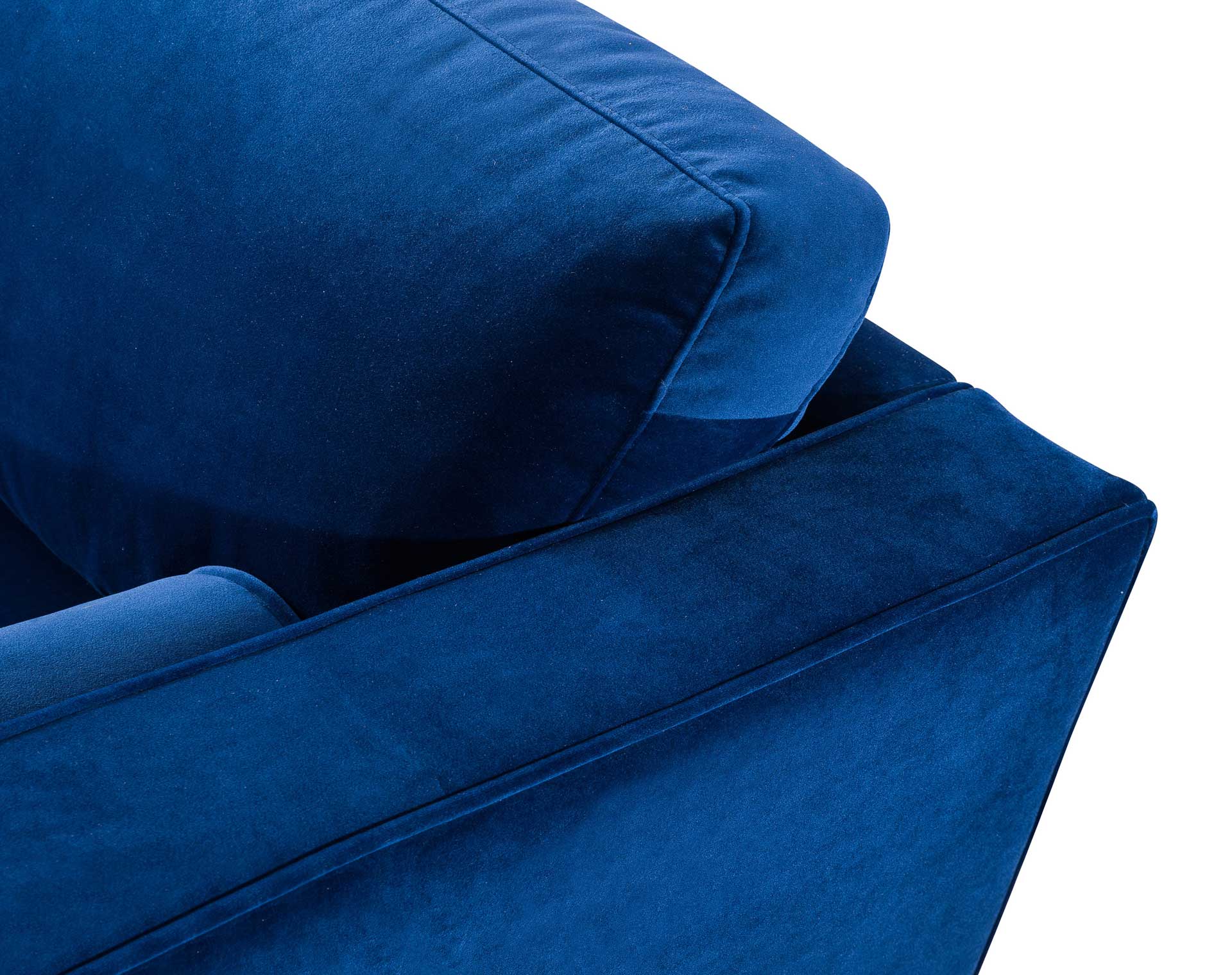 Cody Velvet Sectional Navy - Image 12
