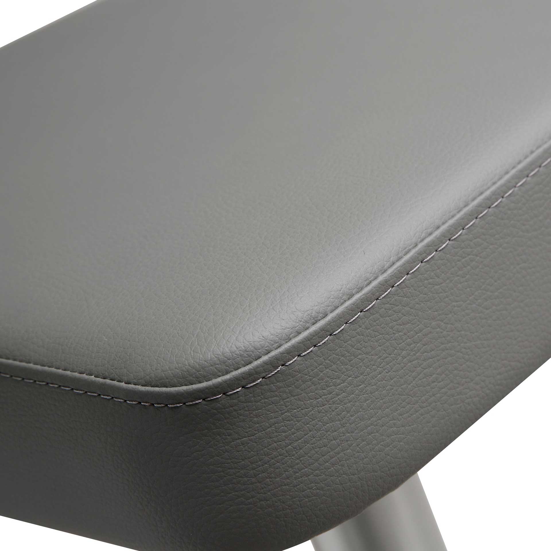 Coffe Stainless Steel Bar Stool Gray - Image 6