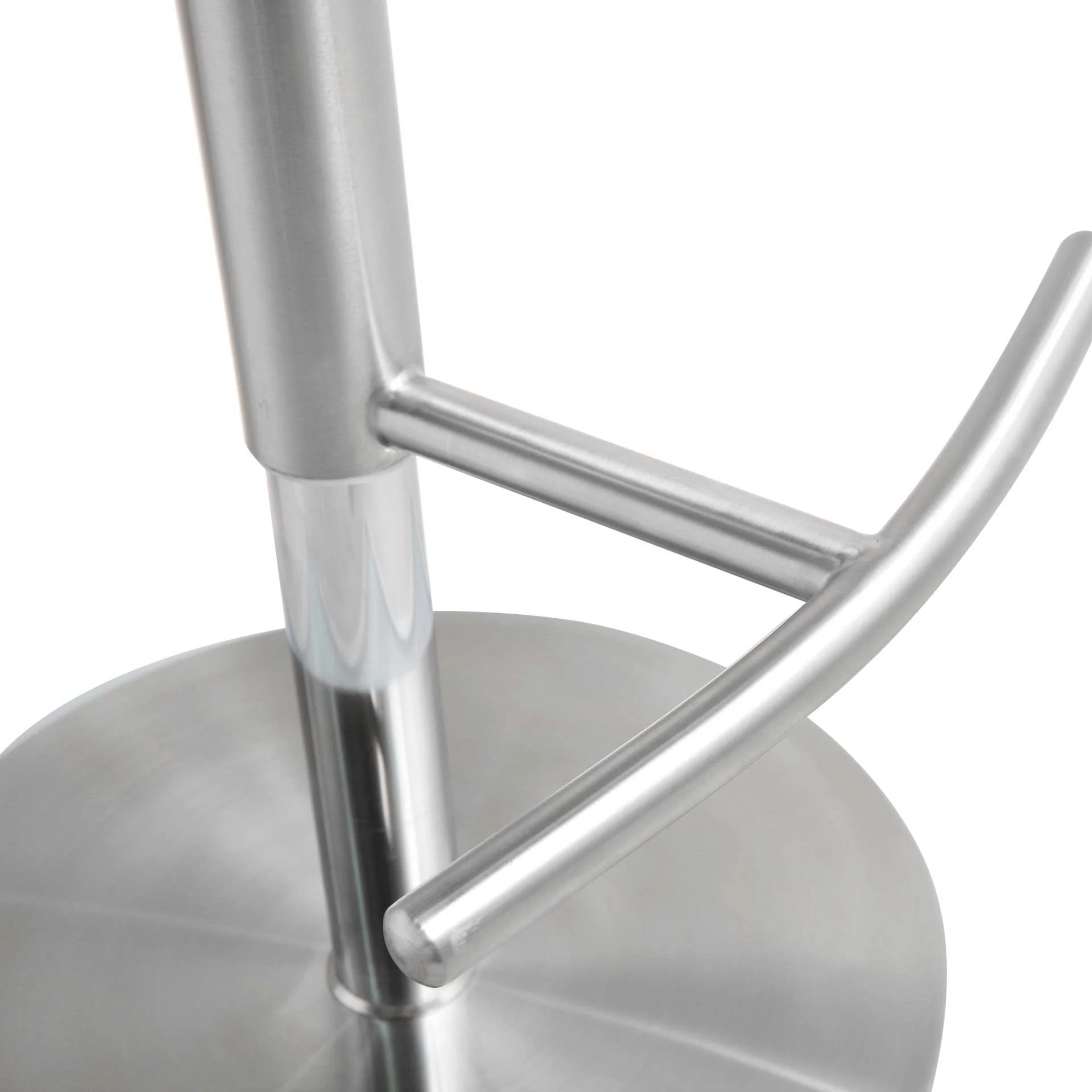 Coffe Stainless Steel Bar Stool Gray - Image 7