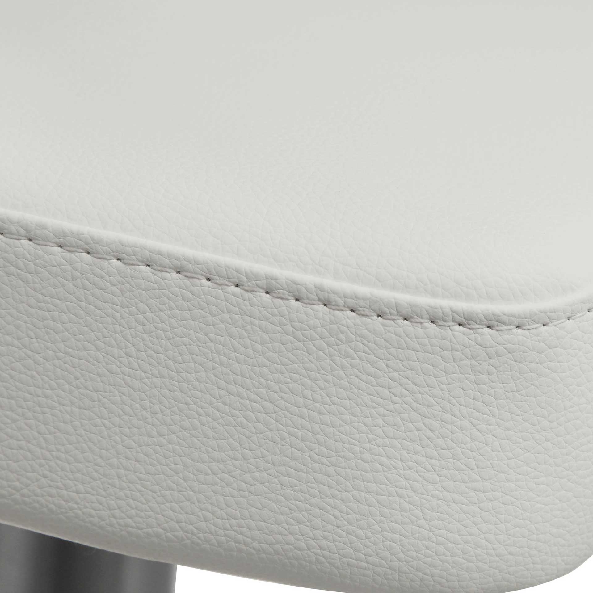 Coffe Stainless Steel Bar Stool Light Gray - Image 5