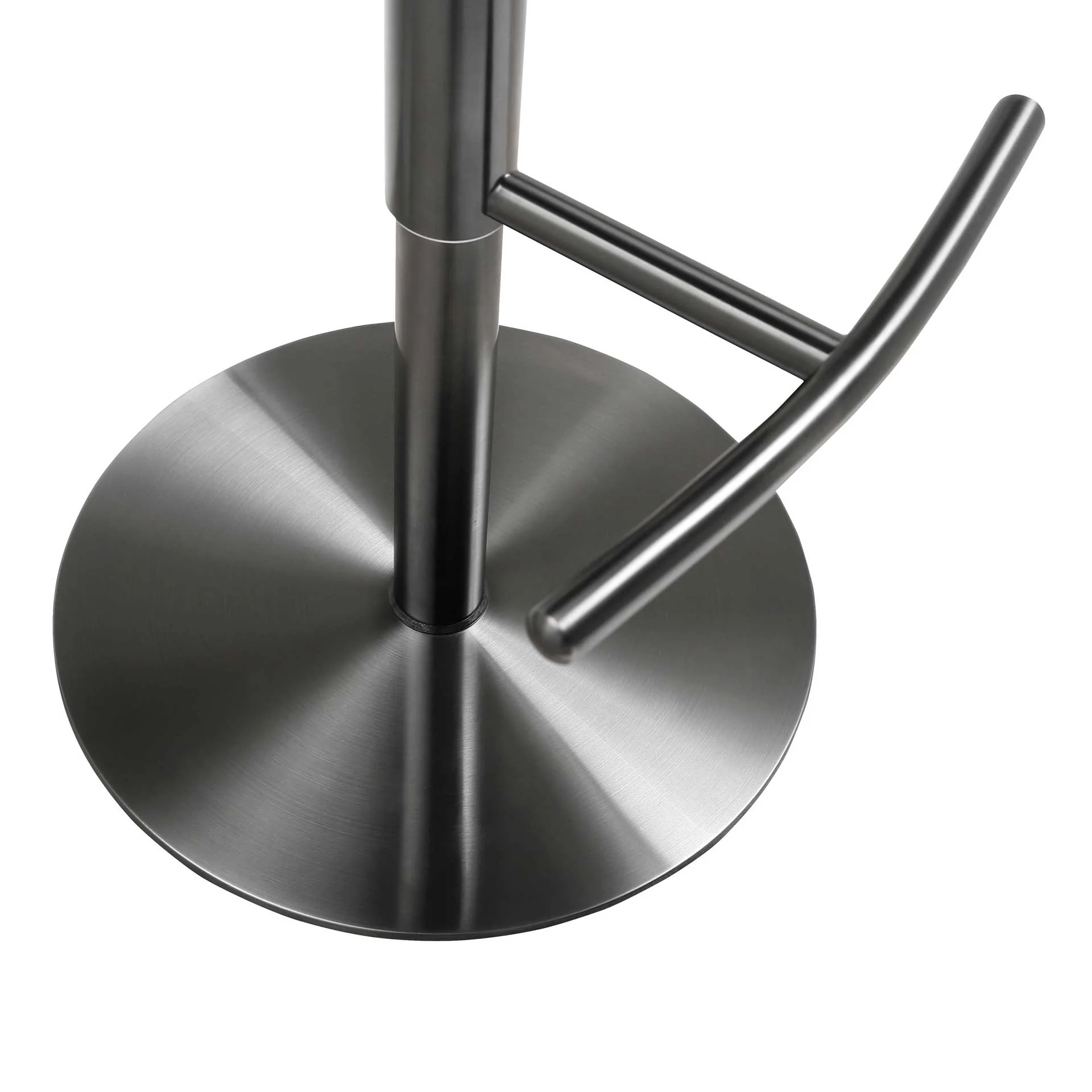 Coffe Steel Bar Stool Black - Image 5