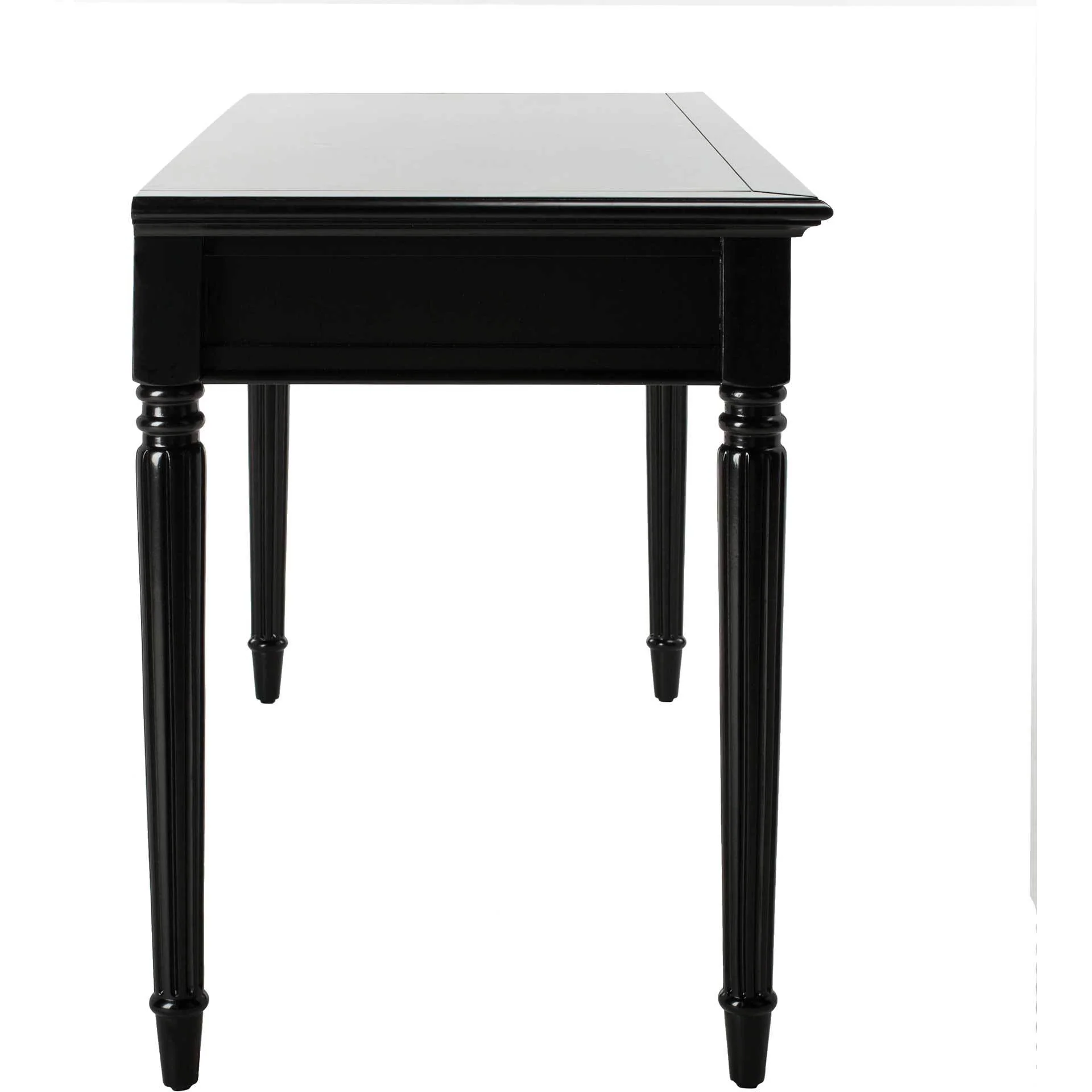 Cohen 3 Drawer Desk Black - Image 5