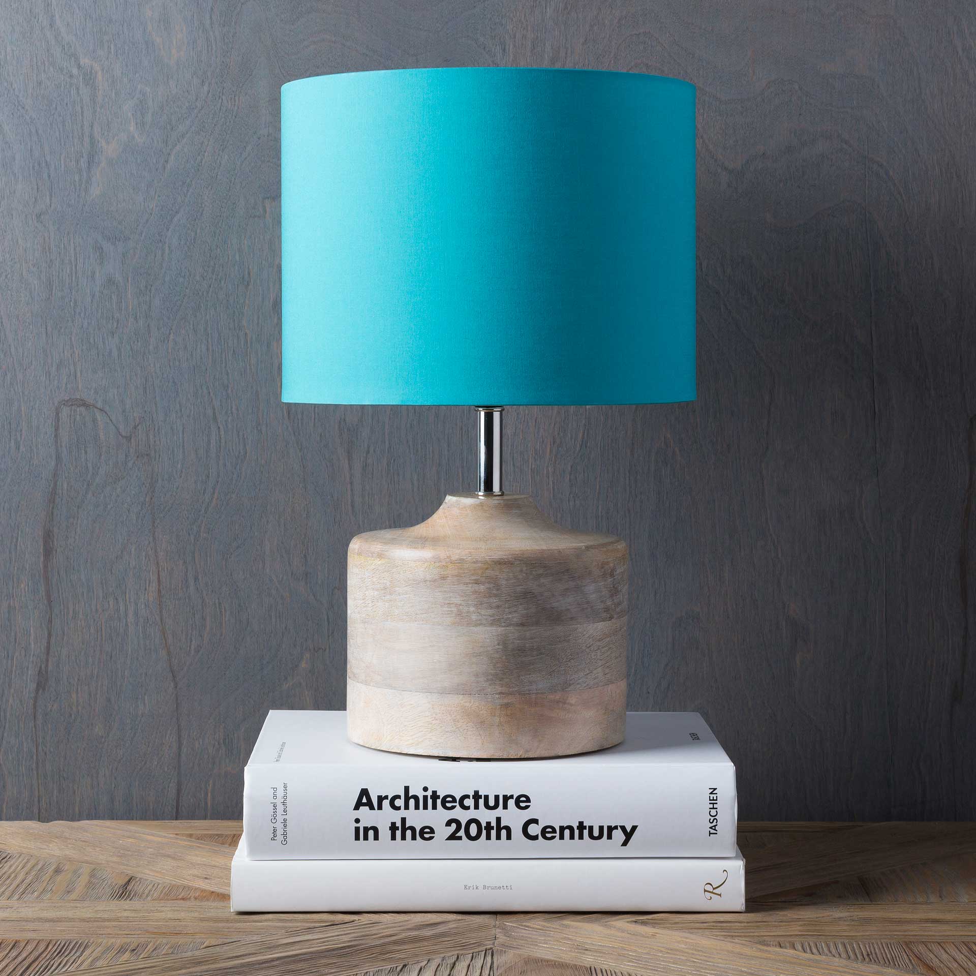 Cohen Table Lamp Aqua/Natural/Teal - Image 4
