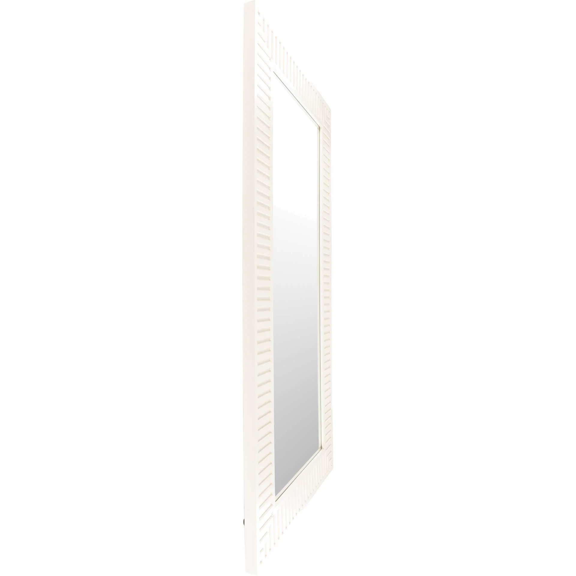 Cole Mirror Ivory/White - Image 2