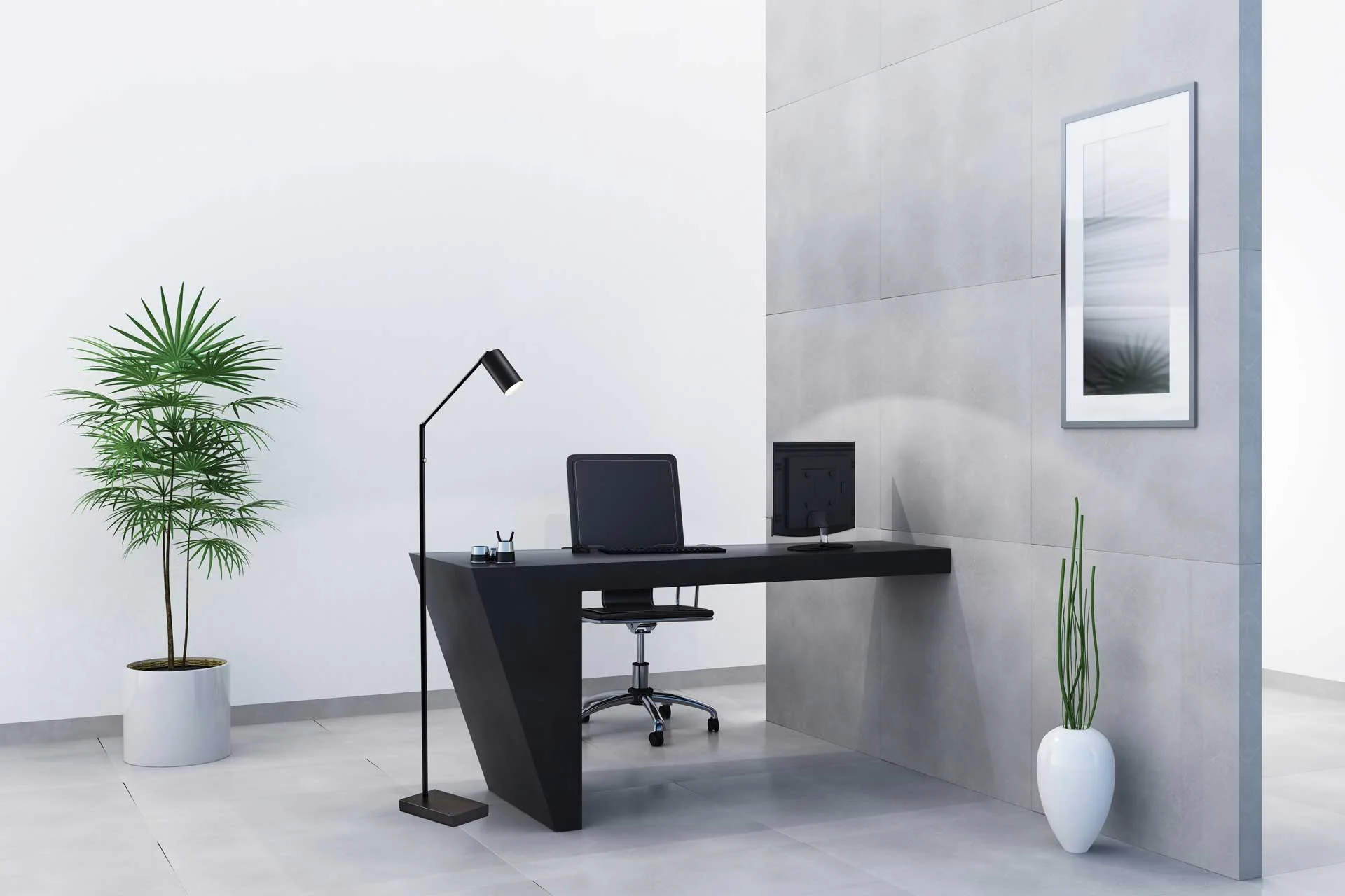 Colmar LED Floor Lamp Black - Image 7