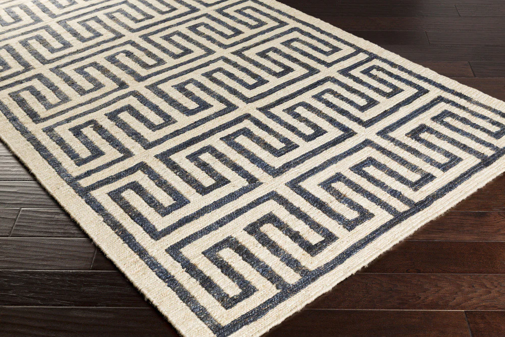 Columbia Beige/Navy Area Rug - Image 2