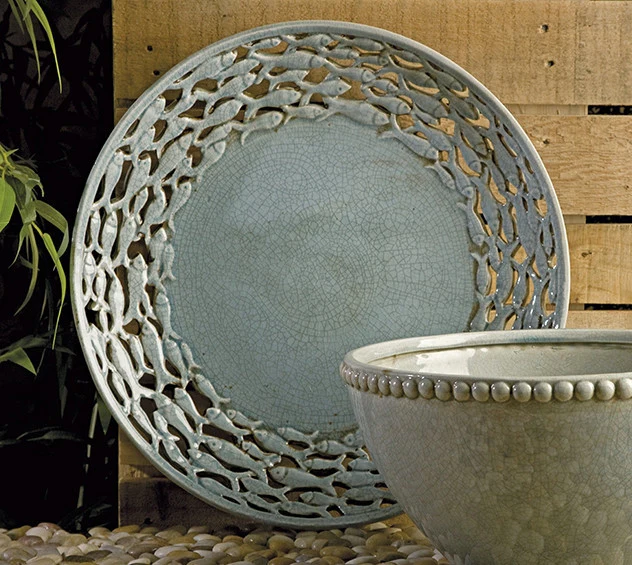 Conecuh Cutwork Fish Charger - Image 2