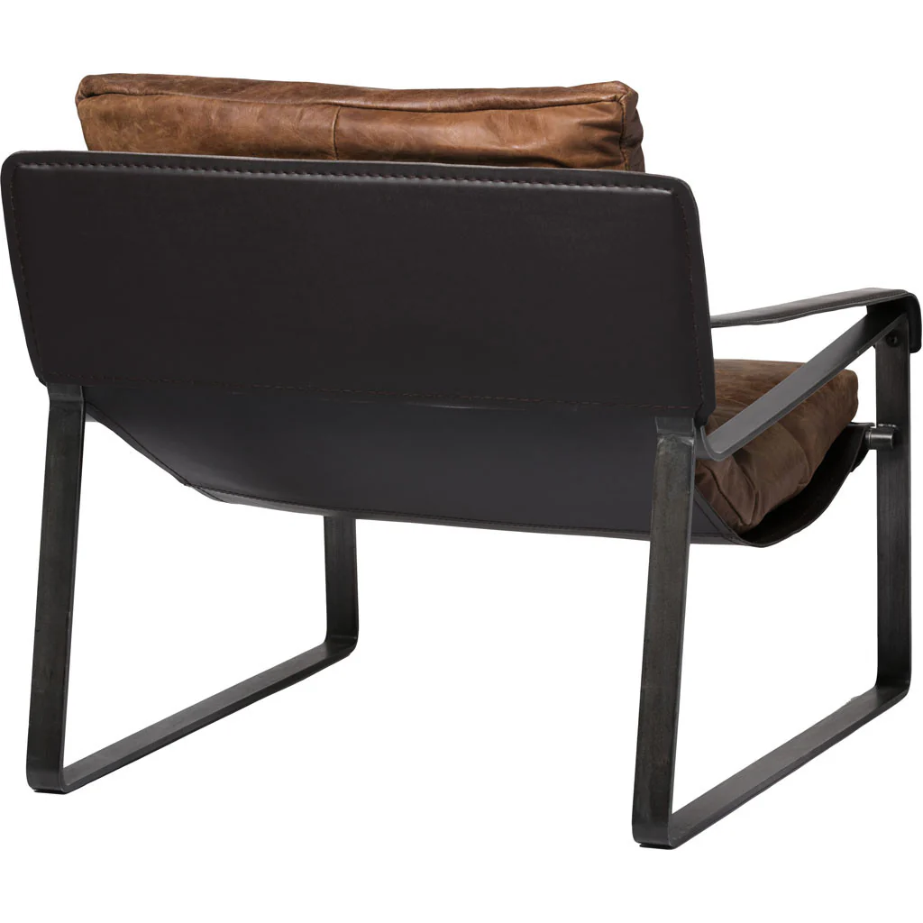 Conley Club Chair Brown - Image 4