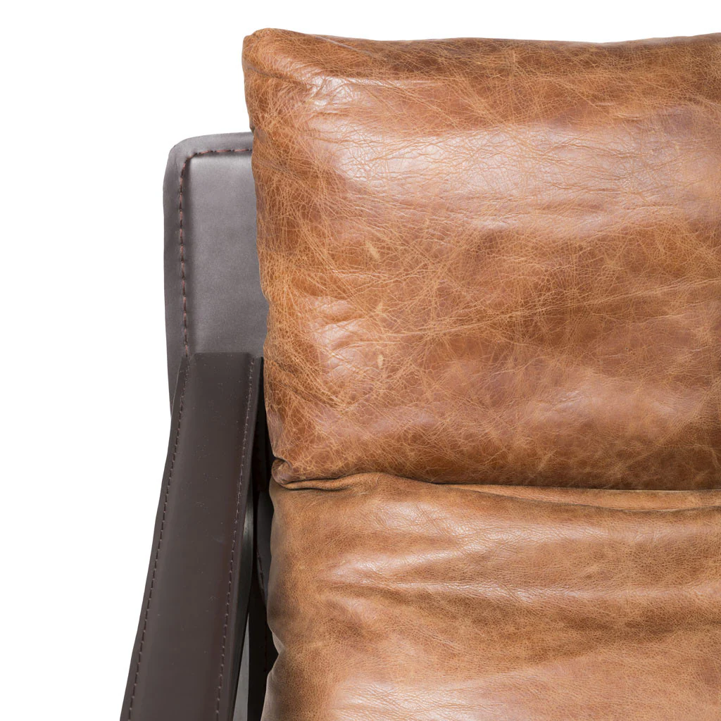 Conley Club Chair Brown - Image 5