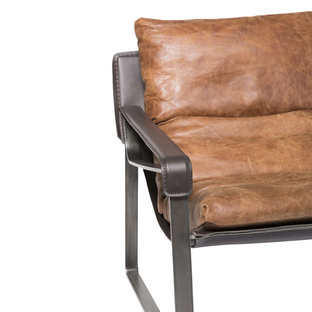 Conley Club Chair Brown - Image 6