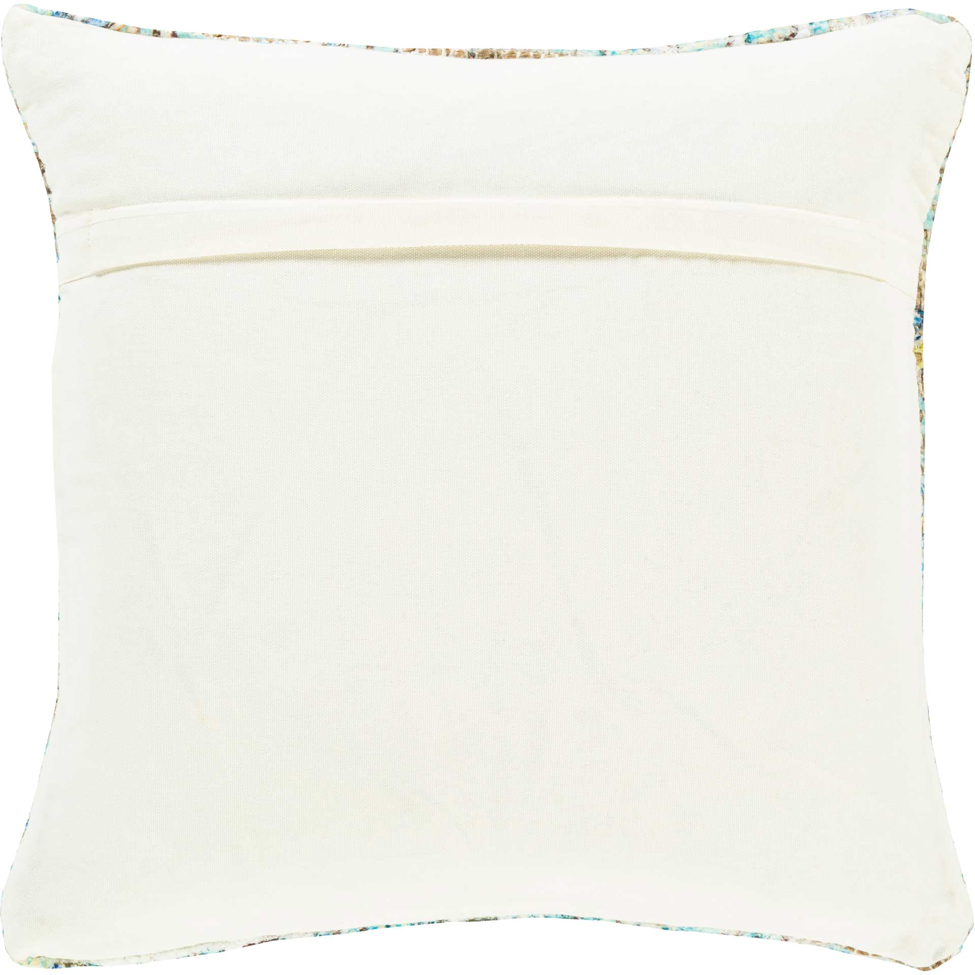 Conrad Pillow Aqua/Ivory/Bright Blue - Image 2