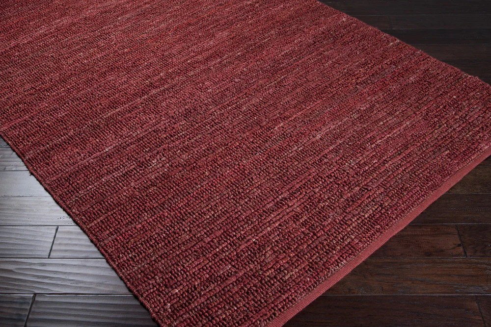 Continental Burgundy Area Rug - Image 4
