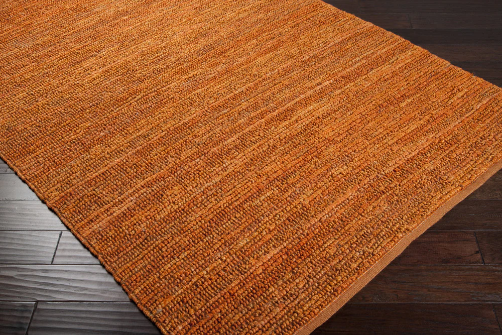 Continental Burnt Orange Area Rug - Image 4
