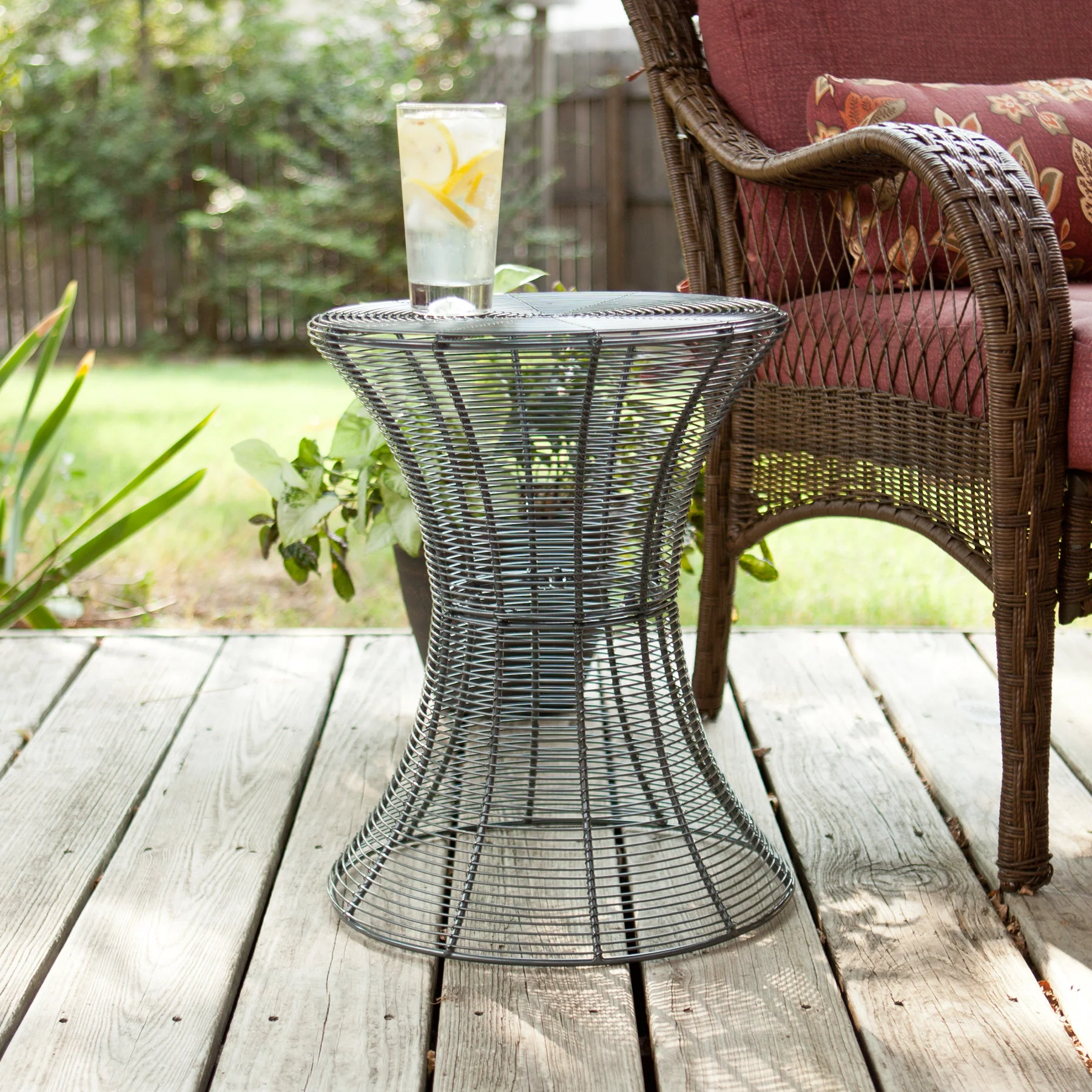 Contour Metal Accent Table Silver - Image 2