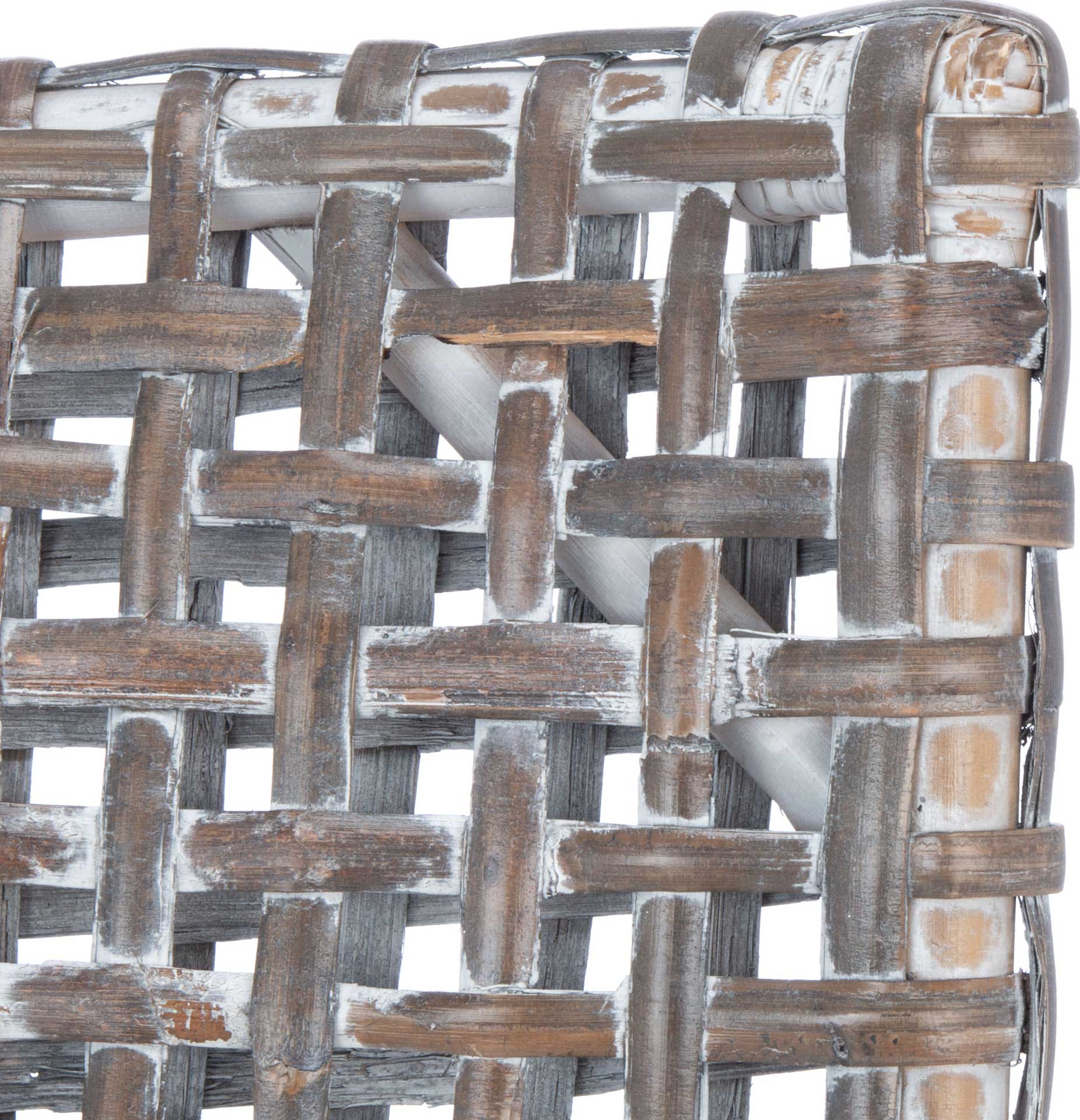 Convey Rattan Accent Chair Gray White Wash - Image 5