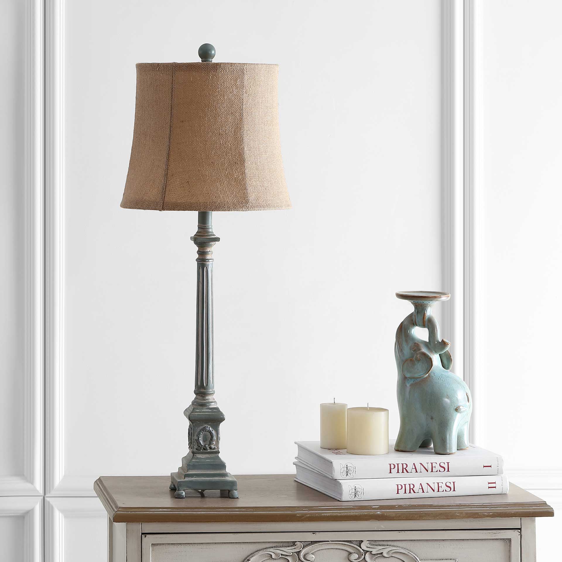 Cooper Table Lamp Antique Blue - Image 3