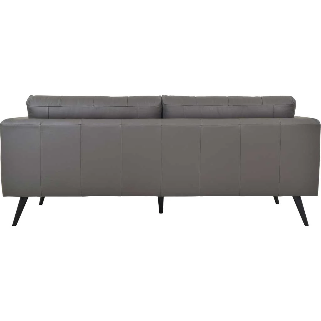 Corcoran Leather Sofa Boulder Gray - Image 5