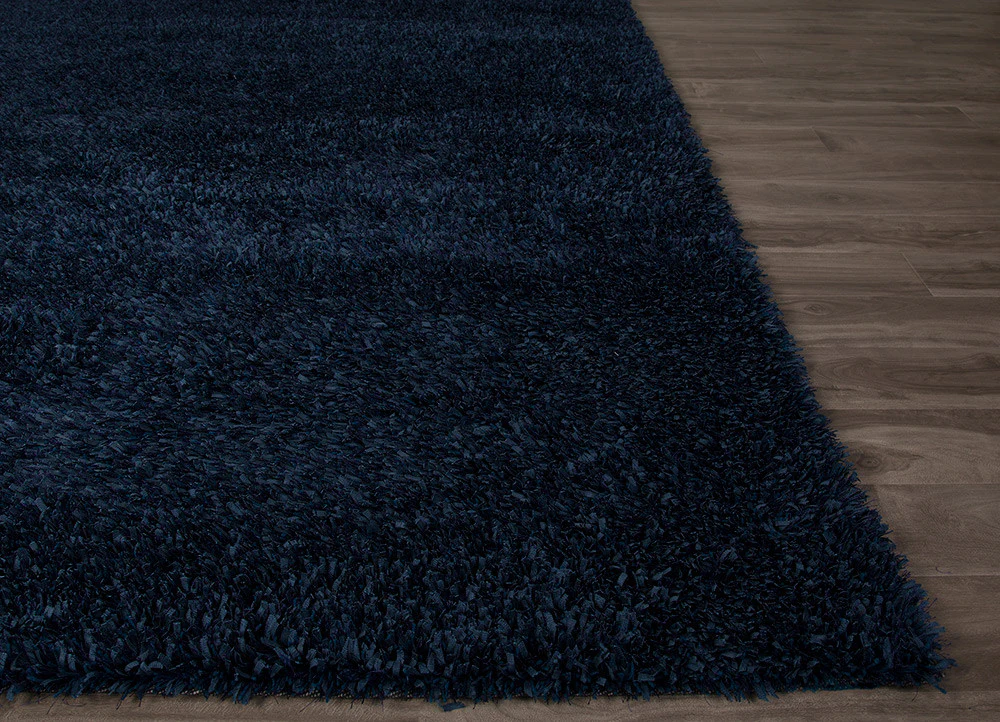 Cordon Robin Shaggy Dark Denim Area Rug - Image 3