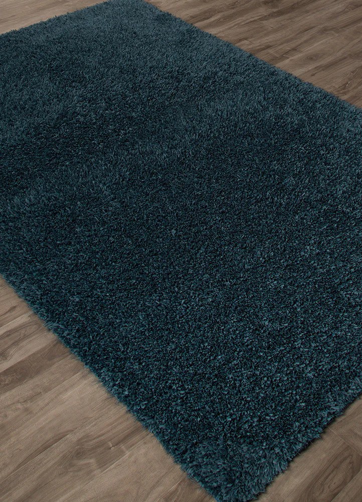 Cordon Robin Shaggy Saxoy Blue Area Rug - Image 2