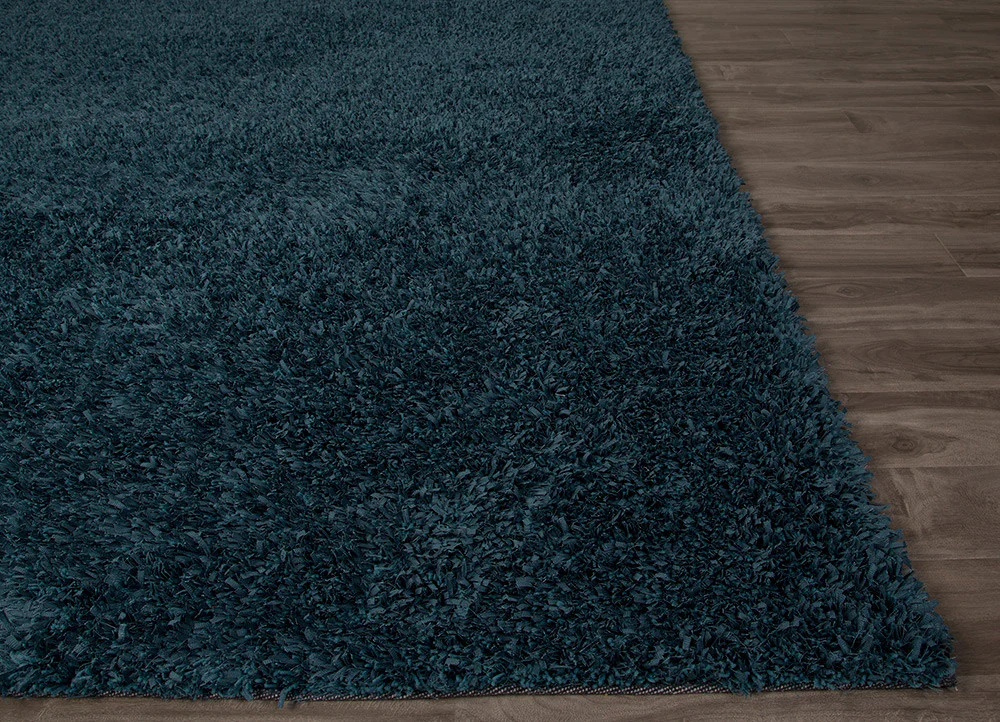 Cordon Robin Shaggy Saxoy Blue Area Rug - Image 3