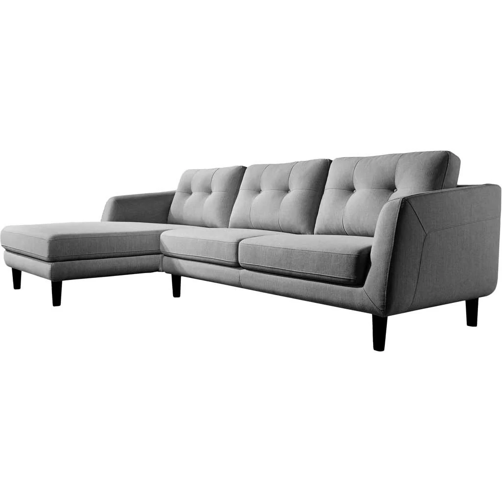 Corinne Sectional Dark Gray - Image 2