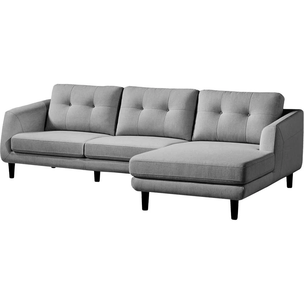 Corinne Sectional Dark Gray - Image 3