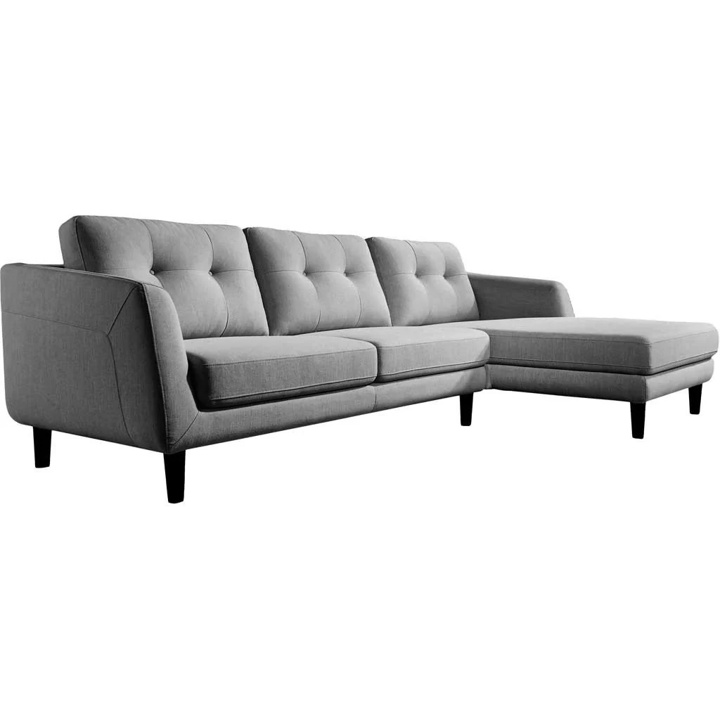 Corinne Sectional Dark Gray - Image 4