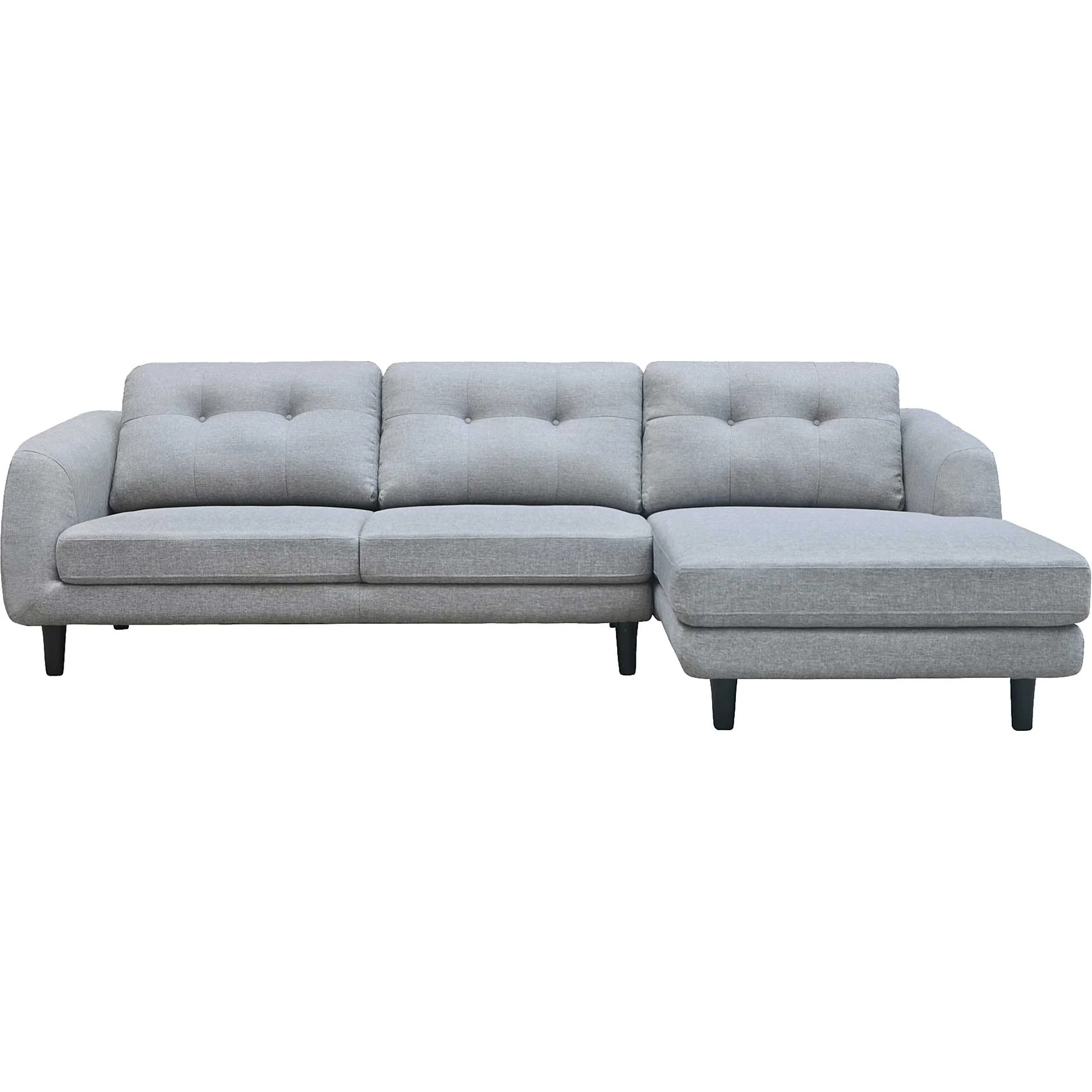 Corinne Sectional Dark Gray - Image 5