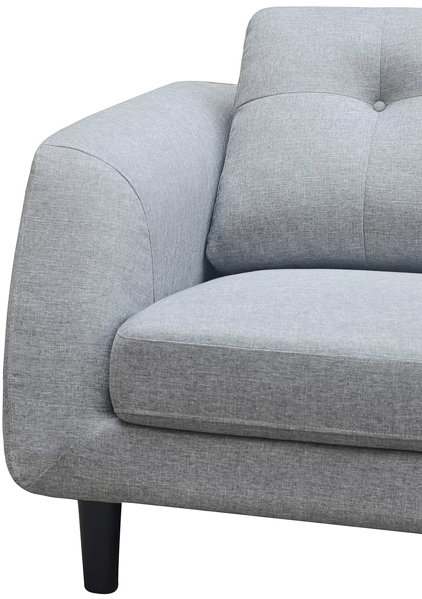 Corinne Sectional Dark Gray - Image 8