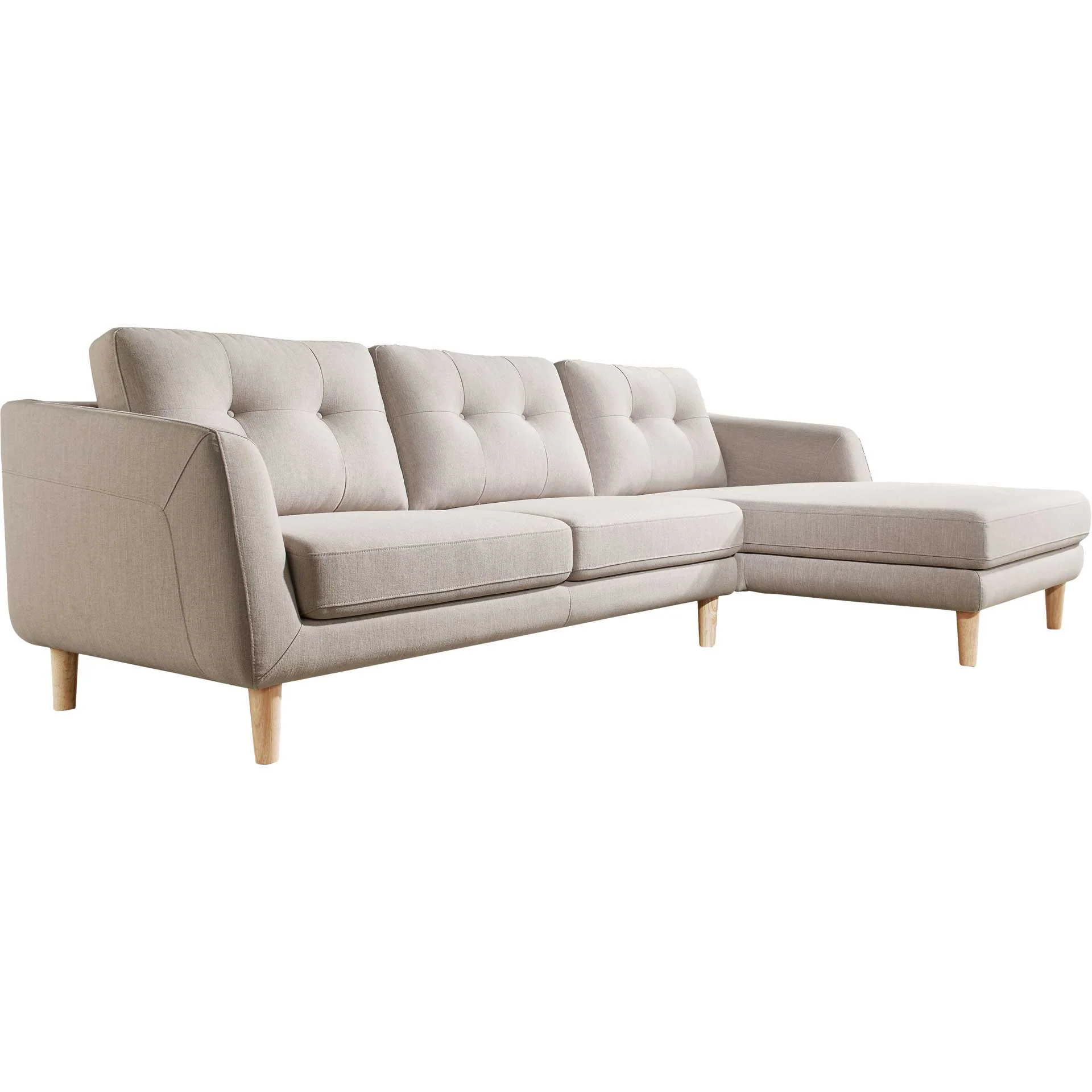 Corinne Sectional Light Gray - Image 10
