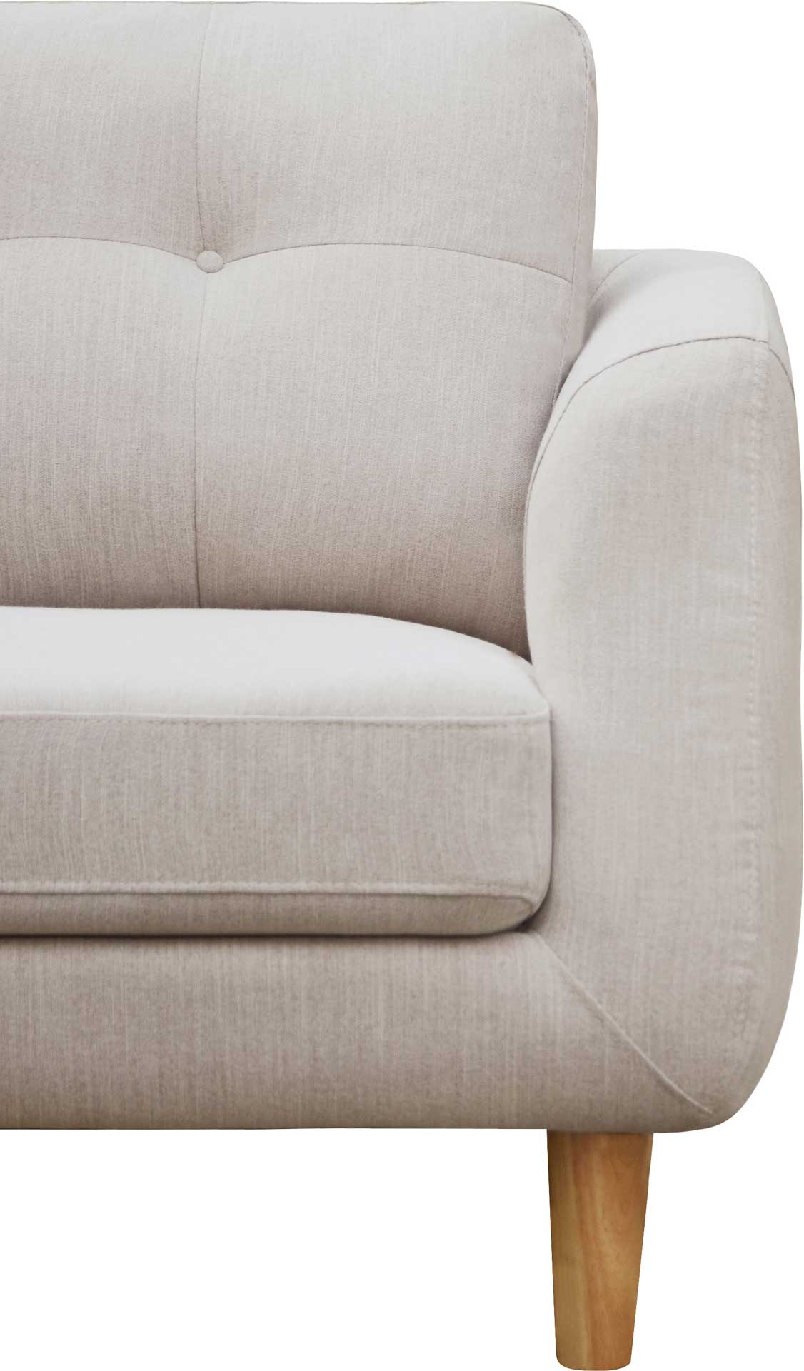 Corinne Sectional Light Gray - Image 4
