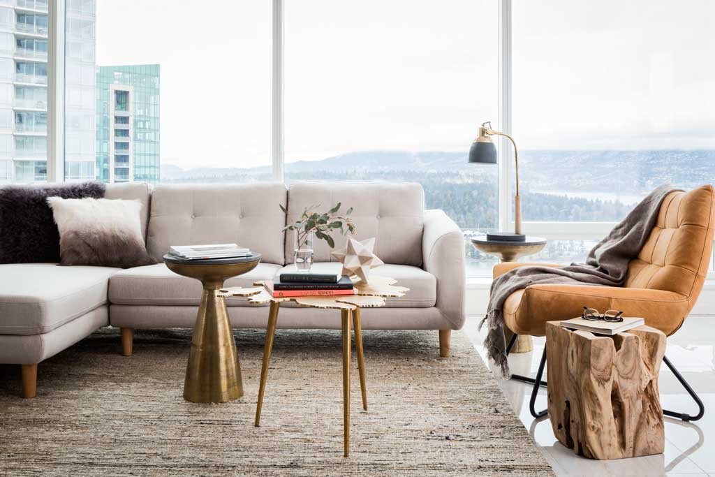 Corinne Sectional Light Gray - Image 8