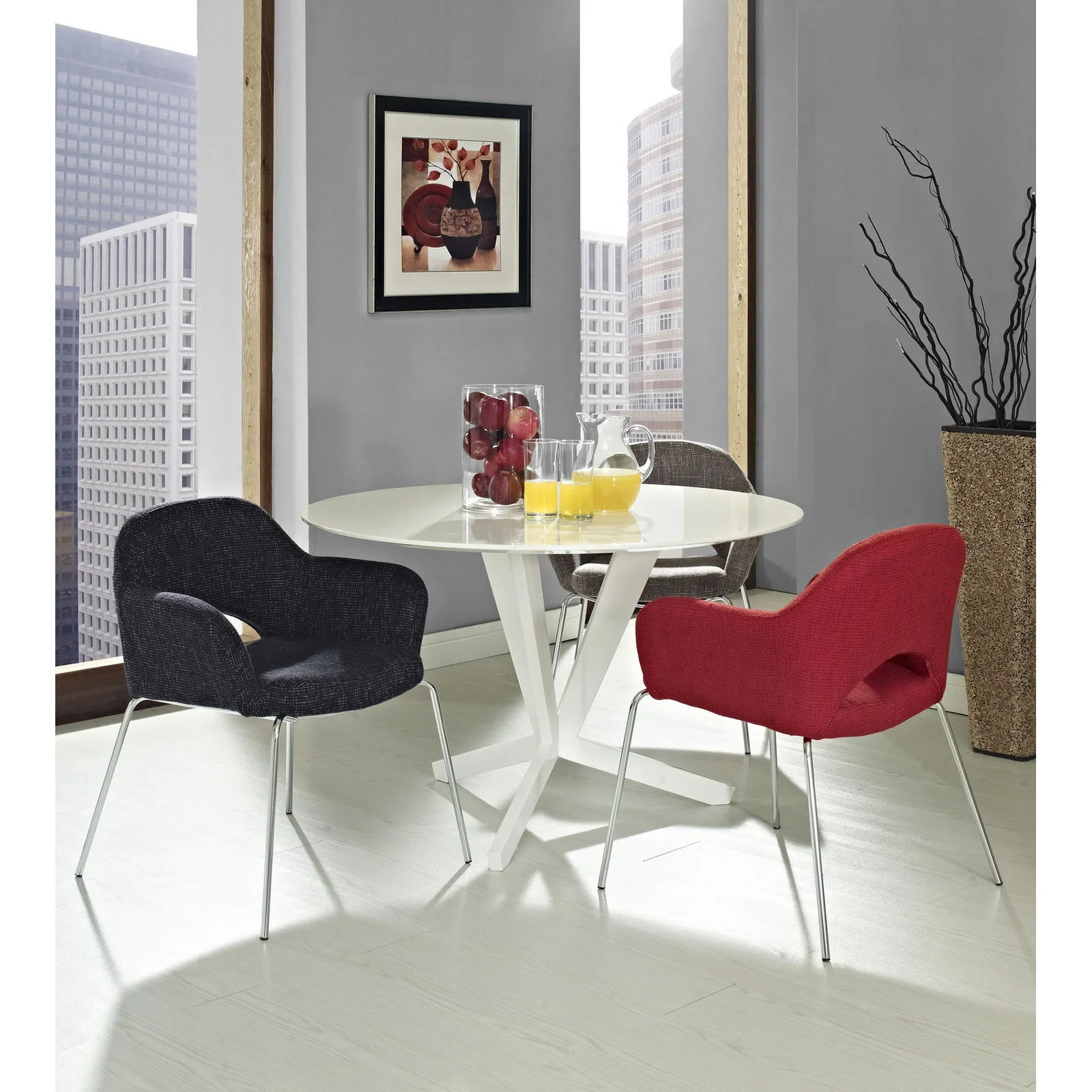 Corsica Armchair Red - Image 4