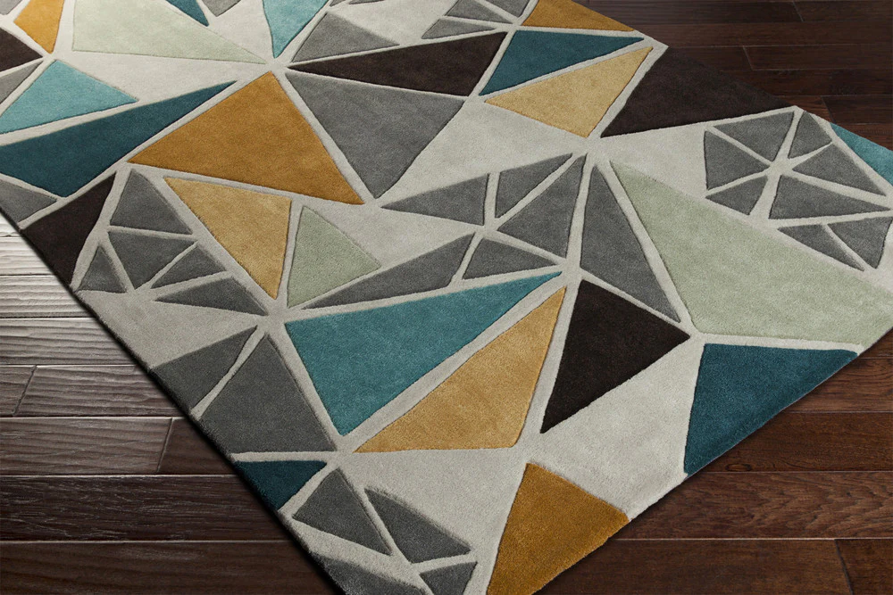 Cosmopolitan Gray/Gold Area Rug - Image 3
