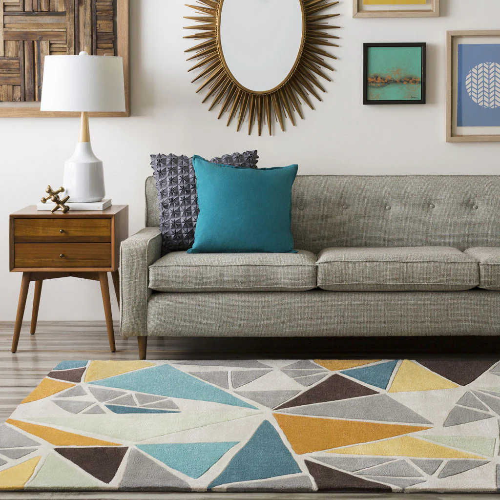 Cosmopolitan Gray/Gold Area Rug - Image 4