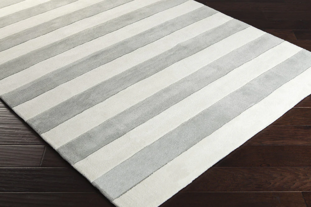 Cosmopolitan Ivory/Light Gray Area Rug - Image 2