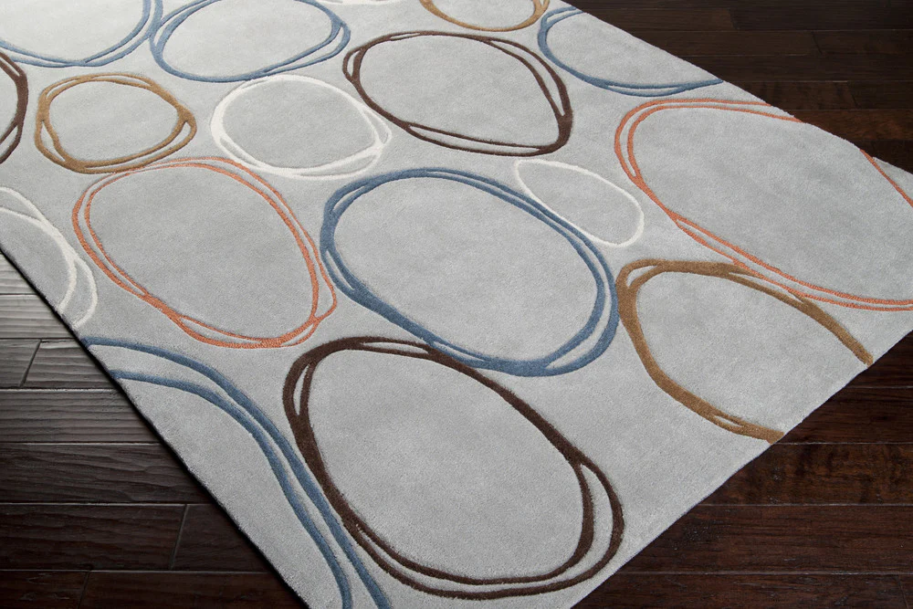 Cosmopolitan Light Gray/Ivory Area Rug - Image 4