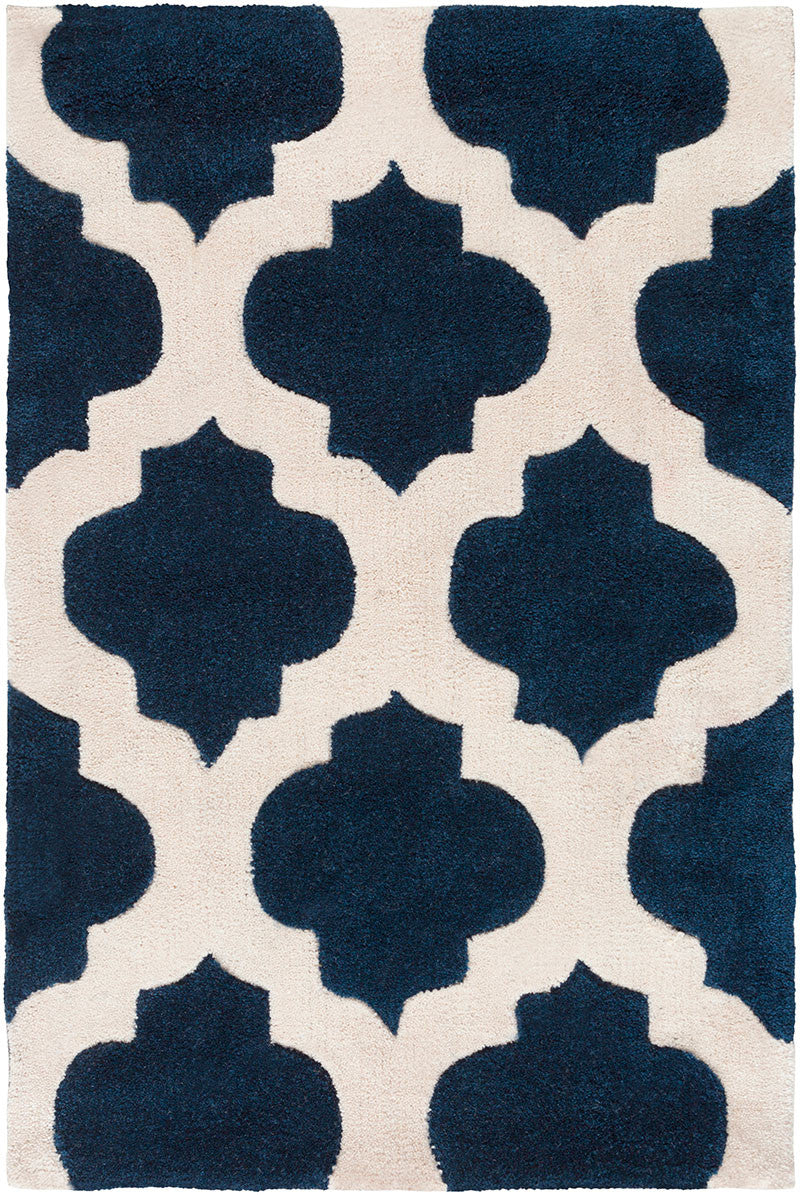 Cosmopolitan Navy/Ivory Area Rug - Image 3