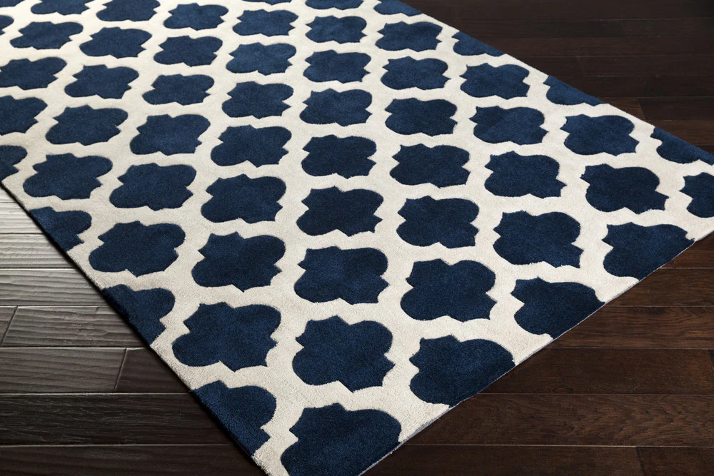 Cosmopolitan Navy/Ivory Area Rug - Image 4