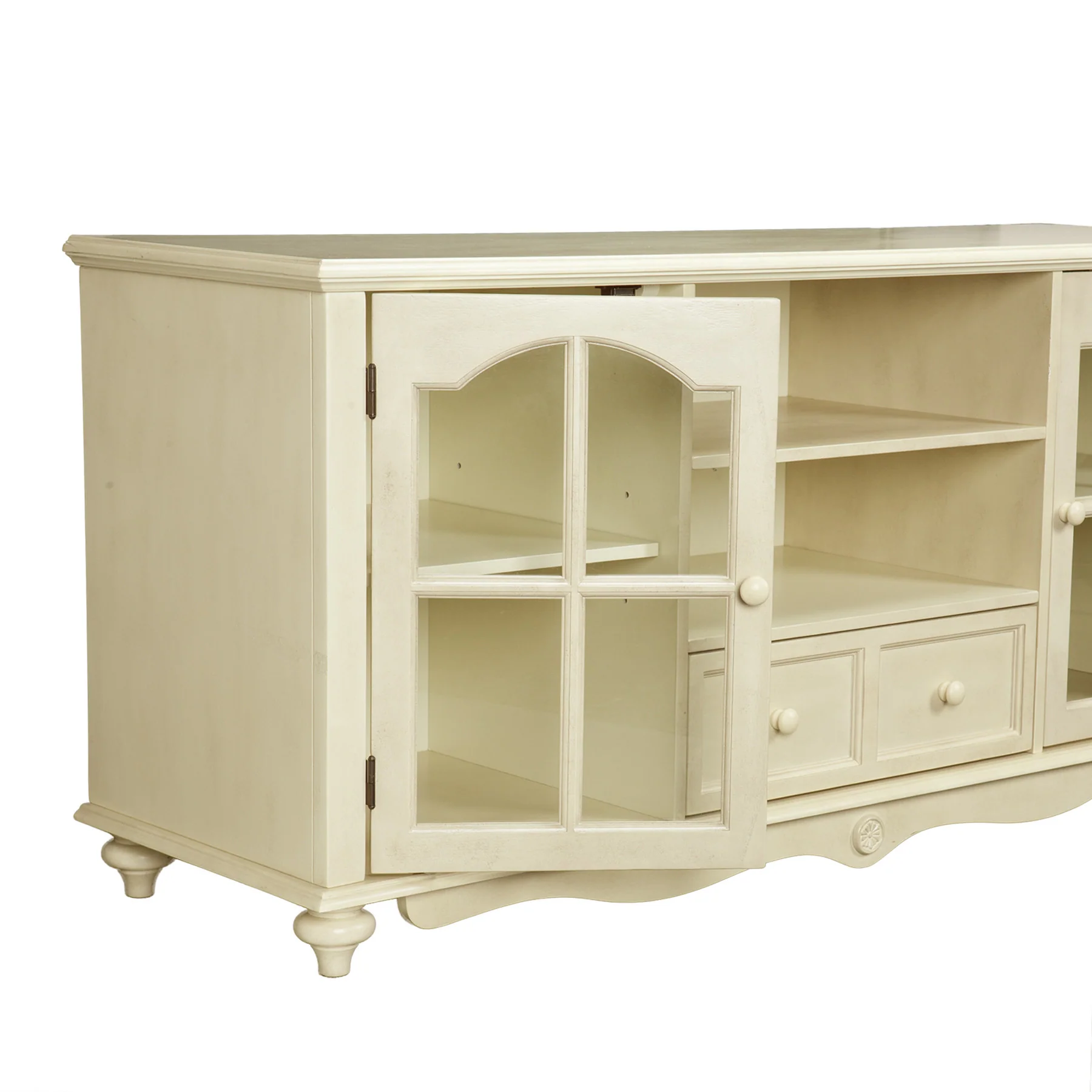 Covenant Media Stand Antique White - Image 4