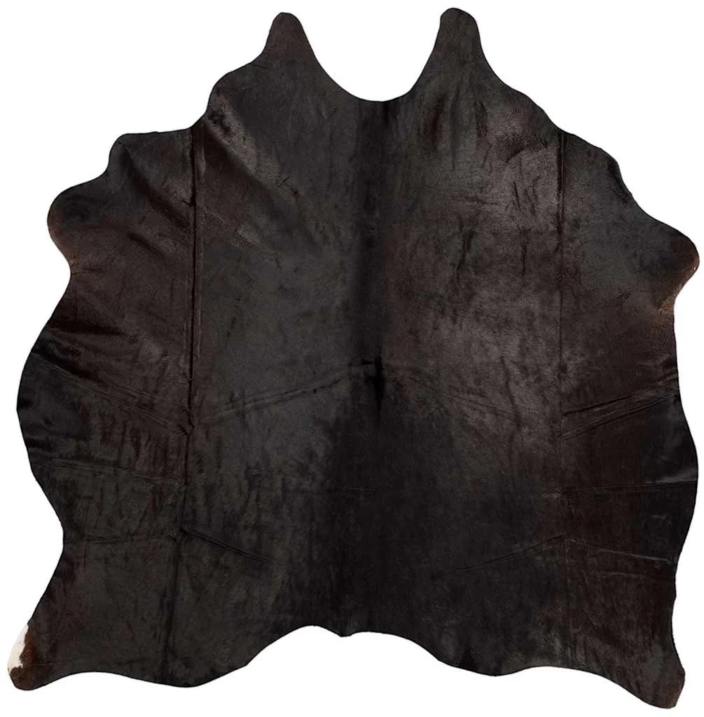 Cowhide Black/Brown Area Rug - Image 2