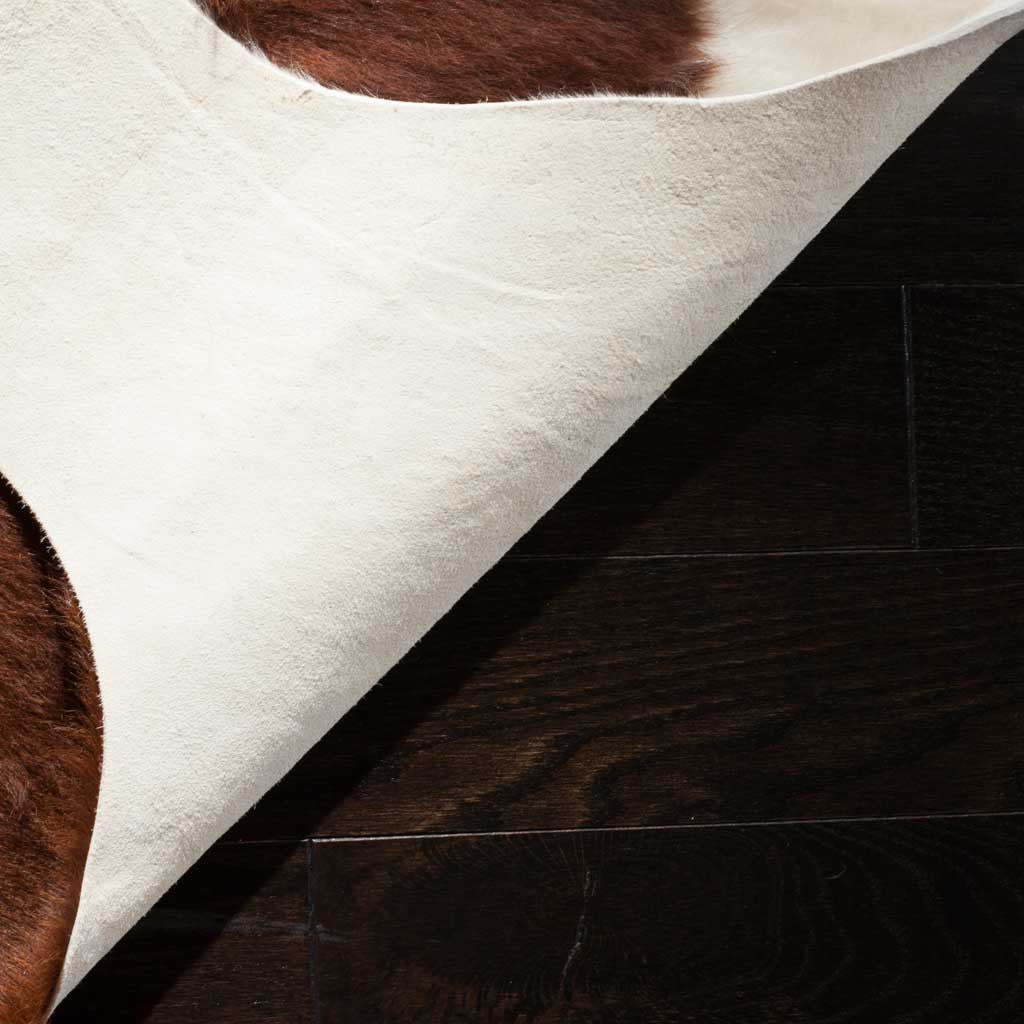 Cowhide Brown/White Area Rug - Image 5