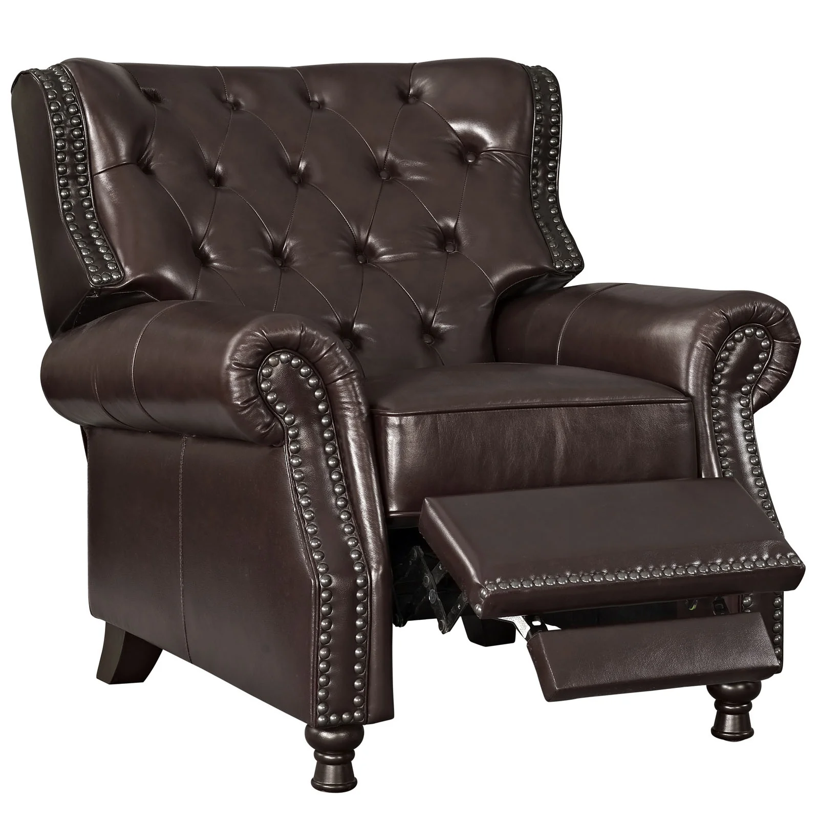 Coy Recliner Dark Brown - Image 2