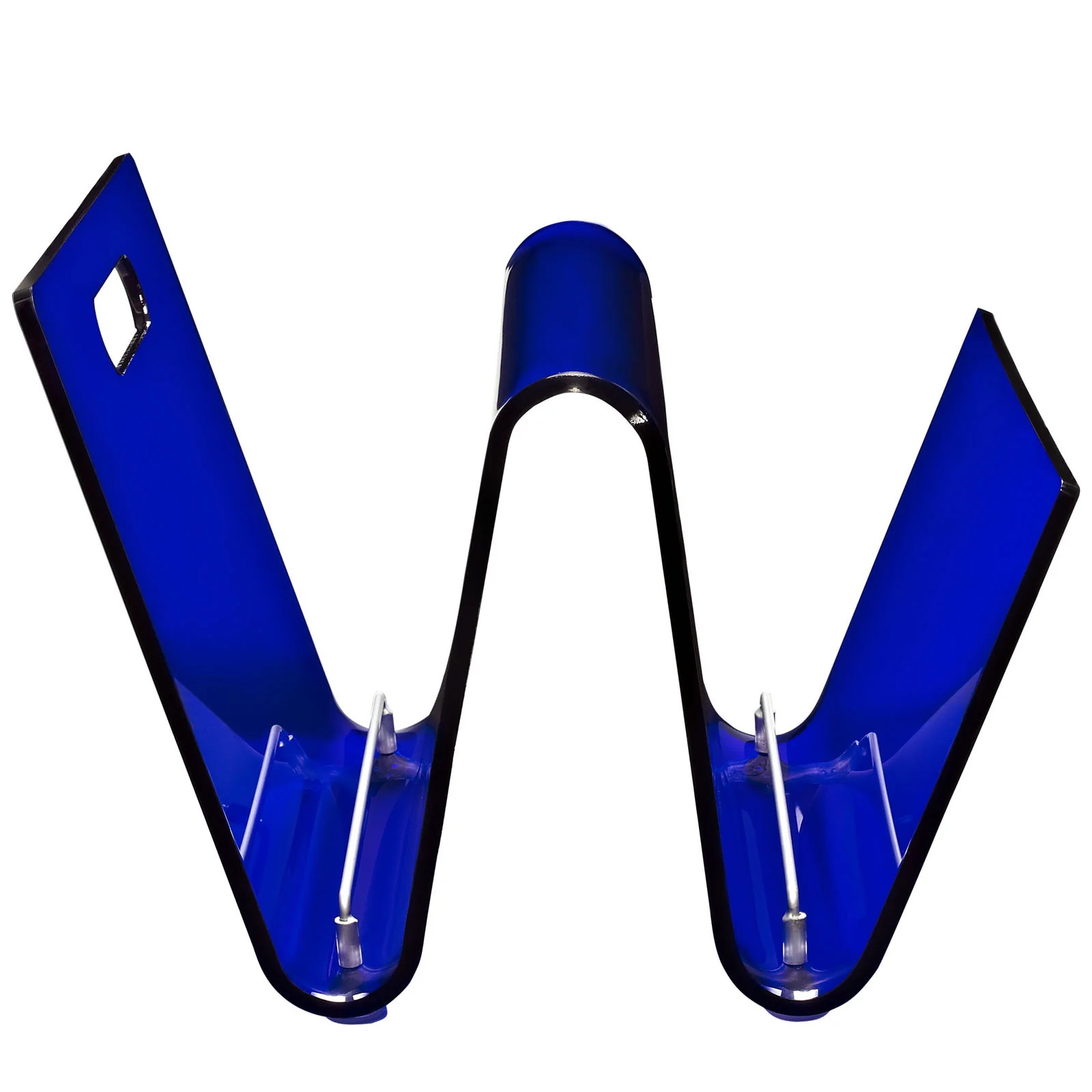 Crescent Magazine Holder Blue - Image 2