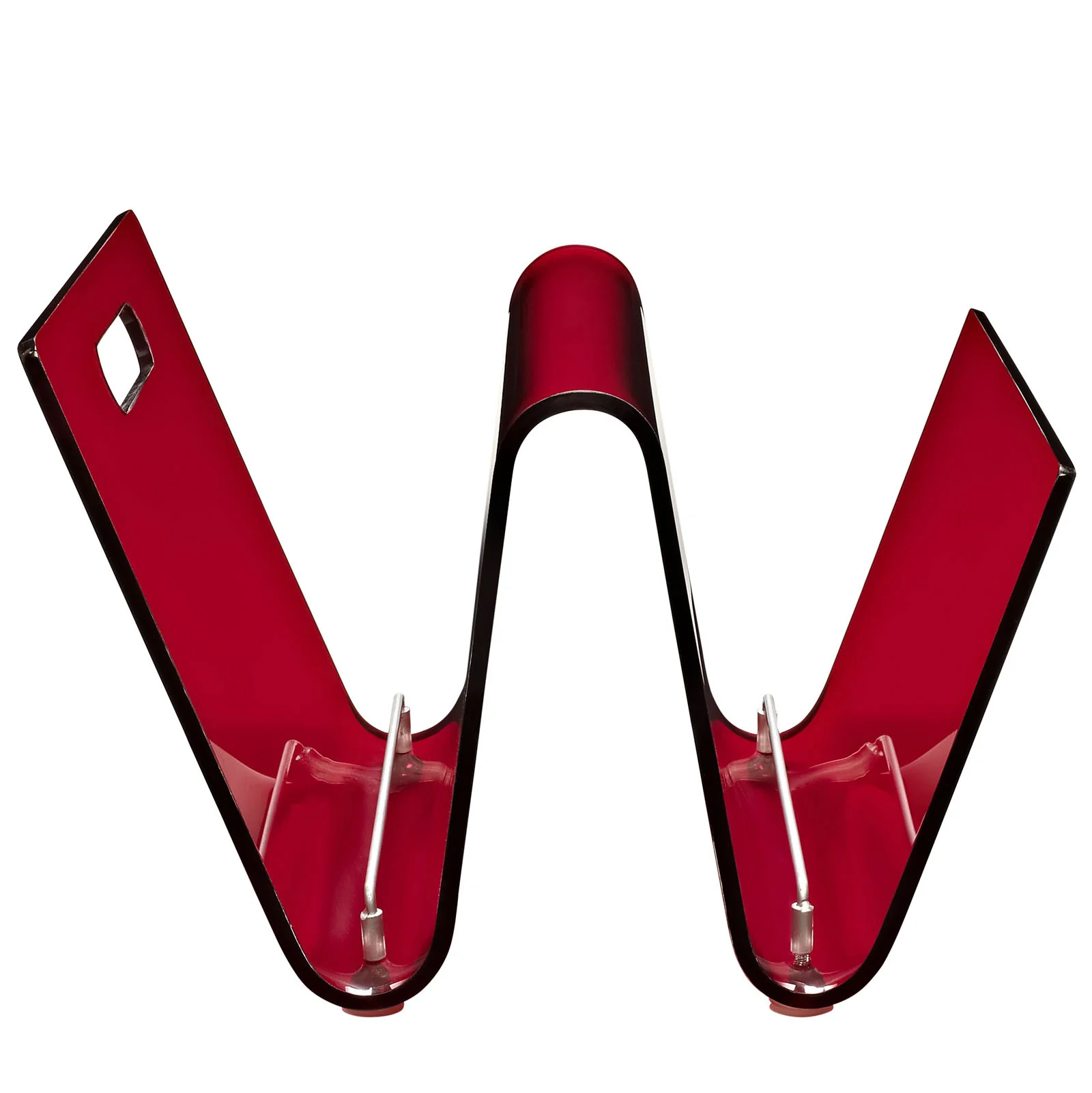 Crescent Magazine Holder Red - Image 2